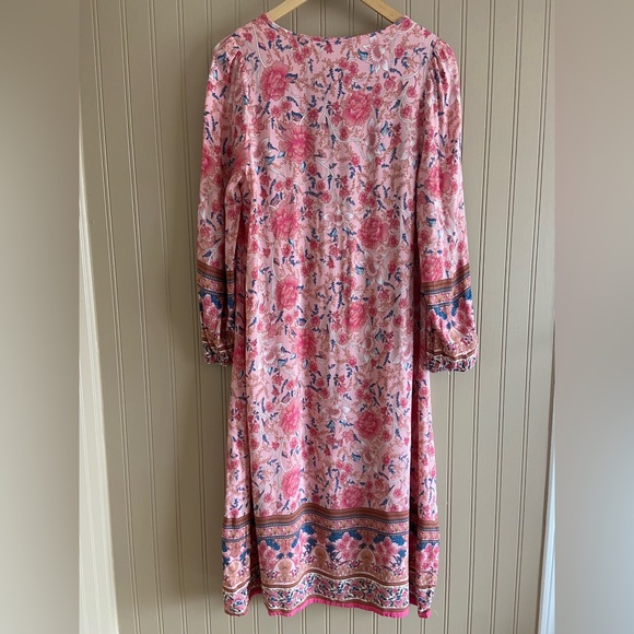 Noracora Boho Peasant Cottage Fairy Dress Women’s Size Medium - Picture 7 of 8